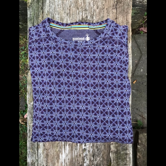 Smartwool Tops - 🌲NEW Smartwool Merino 250 crew neck pattern baselayer